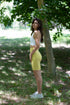 BIRDIEFLEX - OH SO SUMMER BIKER SHORTS SARI BİSİKLETÇİ ŞORTU